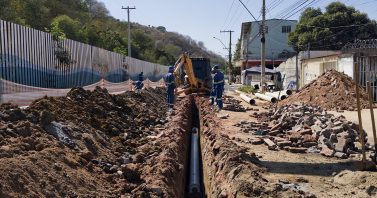 Mais moderna e eficiente, nova rede de água começa a ser instalada na Moacir Paleta