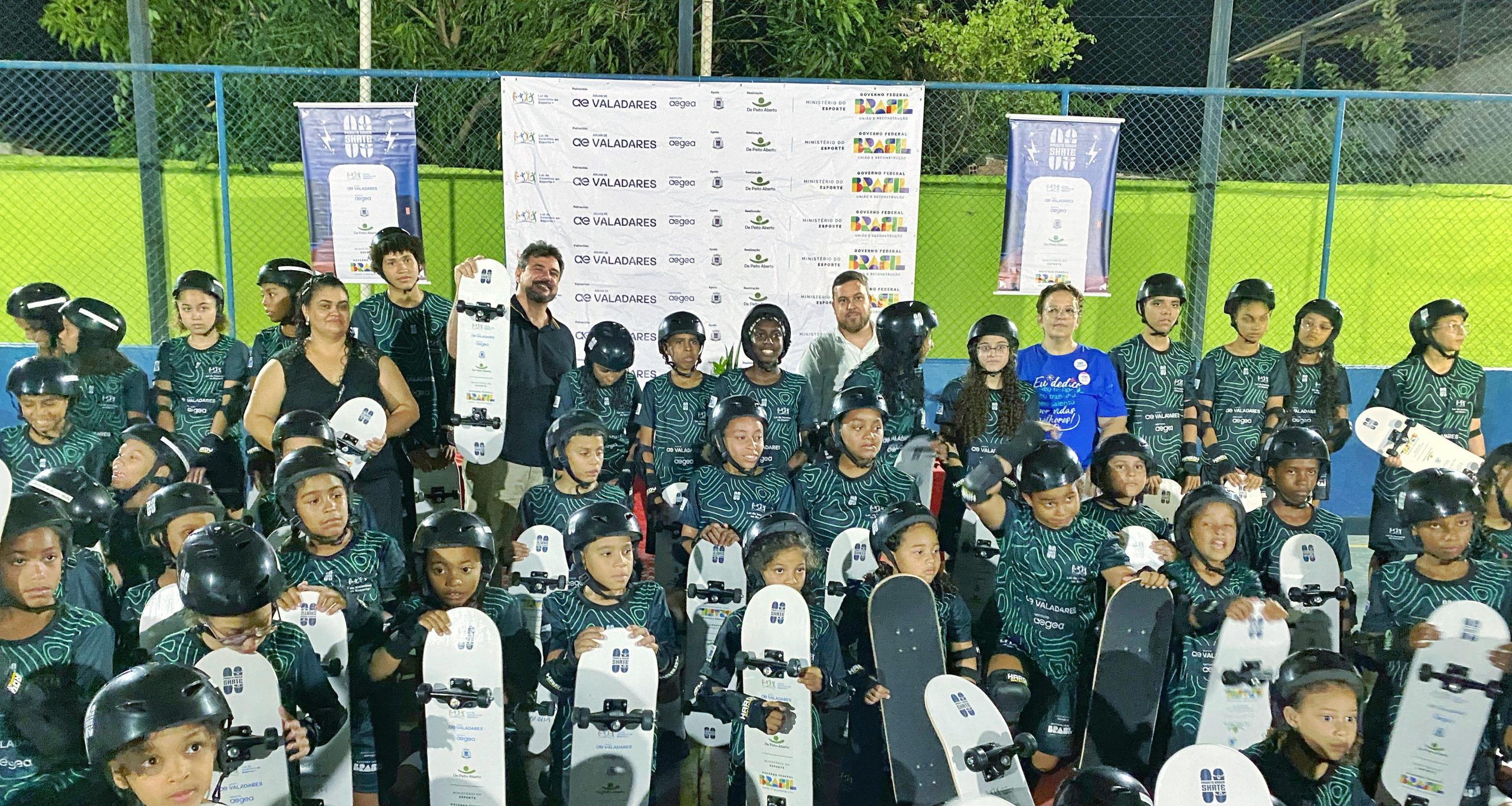 Alunos do projeto social Educa Skate participam de festival neste sábado (30)