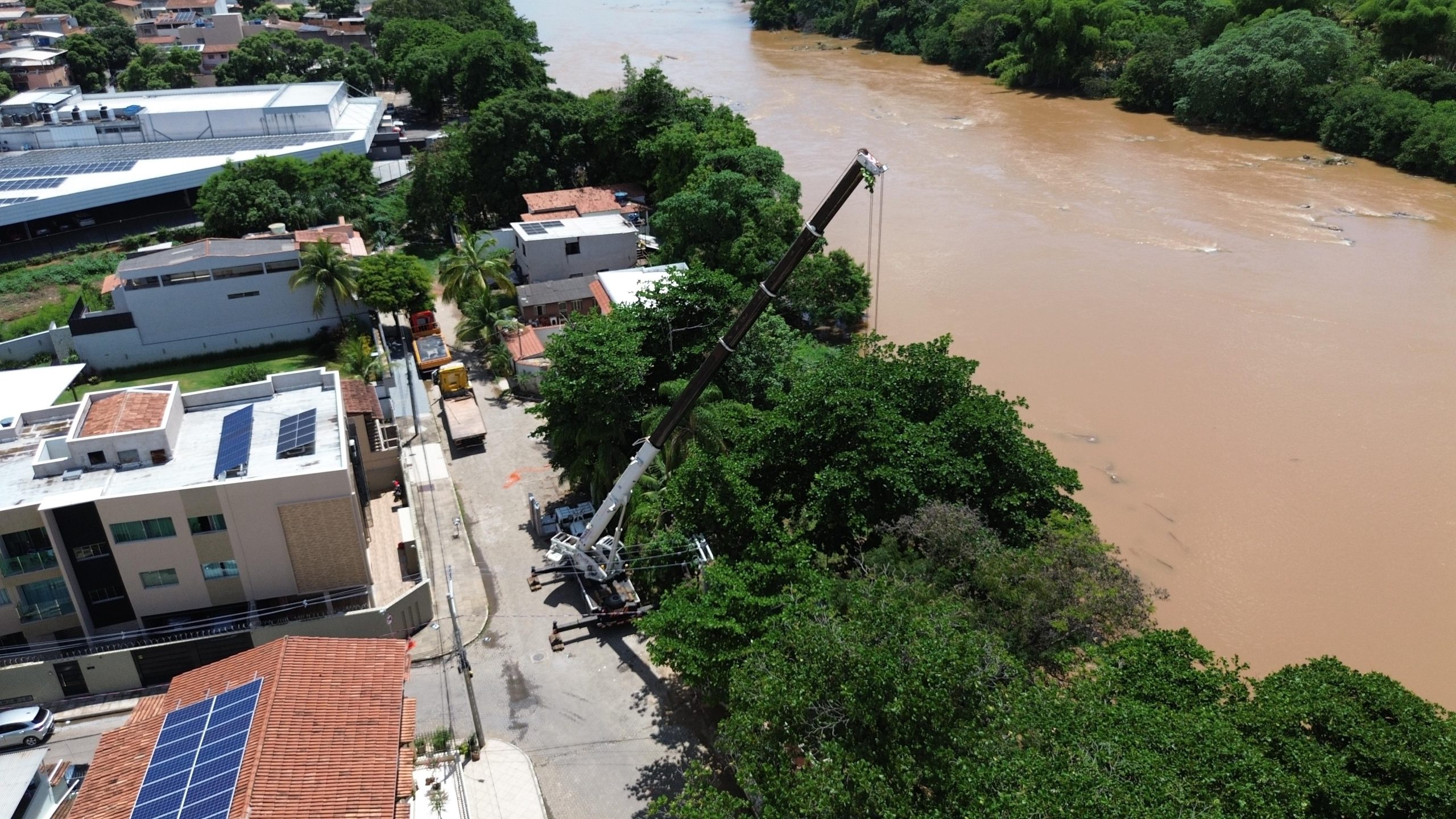 Mais esgoto tratado: Águas de Valadares constrói elevatória no São Pedro