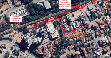 Avanço nas obras do reservatório Belvedere provocam alterações temporárias no trânsito