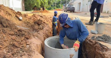 Mais esgoto tratado: Águas de Valadares interliga novas redes de esgoto à ETE Santos Dumont