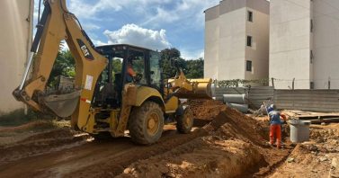 Águas de Valadares avança com obras de modernização do esgotamento sanitário no Vila dos Montes